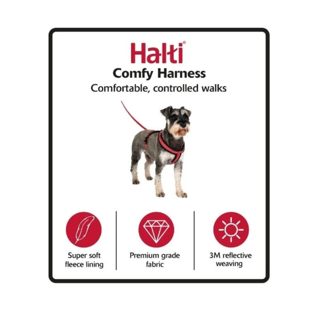 Halti Comfy Dog Harness in Red – Epoex
